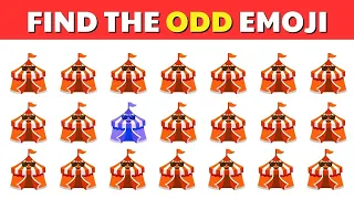 HOW GOOD ARE YOUR EYES #022 | Find The Odd Emoji Out | Find The Odd Emoji Quizzes