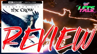 THE CROW - FILM & 4K BLU RAY REVIEW - One of the best 4ks of the year!