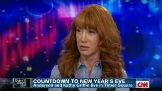 Kathy Griffin to Anderson Cooper on NYE: Be very worried