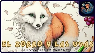 El zorro y las uvas 🦊🍇. Aprende a ser honesto y no darte excusas a ti mismo. Audiocuento infantil