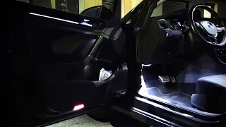 VW Golf MK7 (5G) interior ambient light installation (part 3)