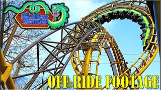 Loch Ness Monster at Busch Gardens Williamsburg Off-Ride Footage (No Copyright)