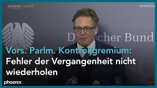 Konstantin von Notz nach Anhörung der Nachrichtendienste am 17.10.22