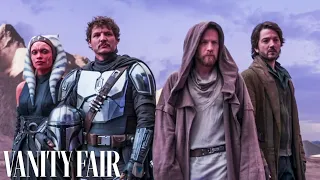 Star Wars Vanity Fair Cover Shoot with Pedro Pascal, Ewan McGregor, Rosario Dawson & Diego Luna