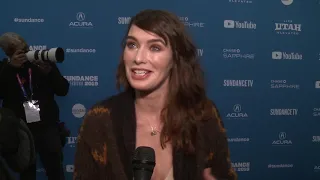 Fighting With My Family - Lena Headey sundance interview