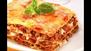 Как вкусно приготовить Лазанью.Лазанья с сыром и мясным фаршем (Lasagna with cheese and meat)