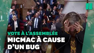 À l’Assemblée, une panne électronique perturbe le vote