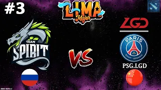 ПРОСТО ГЕНИАЛЬНАЯ ЗАДУМКА! | Spirit vs PSG.LGD #3 (BO3) The Lima Major 2023