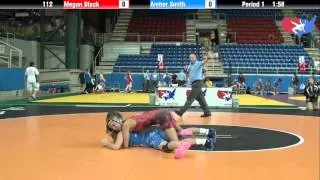 Fargo 2012 112 Round 4: Megan Black (Iowa) vs. Amber Smith (Michigan)