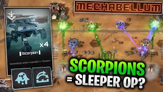 2 INSANELY CLOSE Games... Also Acid Scorpions Are TOO GOOD! - Mechabellum Gameplay