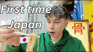 My First Time in JAPAN 🇯🇵 Tokyo, Shibuya Crossing, & Ramen (Unbelievable)