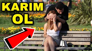 KIZLARA YÜZÜK İLE EVLENME TEKLİF EDEREK KARIM OLUR MUSUN DEDİM - TAVLADIM