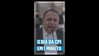 CPI da Covid em 1 minuto: Eduardo Pazuello, ex-ministro da Saúde | Primeiro dia de depoimento