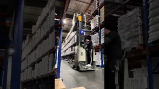 Forklift operator