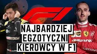 Najbardziej egzotyczni kierowcy Formuły 1!