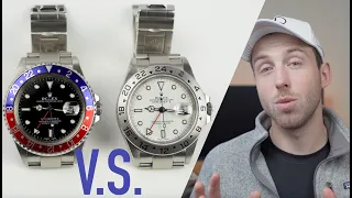 GMT Master II V.S. Explorer II