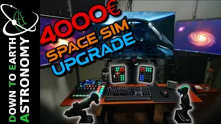 4,000€ Space Sim Cockpit Upgrade! | Full Trak Racer Space Sim Rig