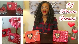 DIY Michael's $1 HotSpot | Wooden Heart ❤ Picture Frame | Valentine's Day