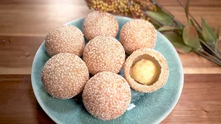 Sesame Balls|How to make Hollow Crispy Sesame Balls| Sesame Seeds Balls Recipe|Goodcookingideas