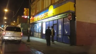 CHICAGO'S SOUTH SIDE STREETS AT NIGHT