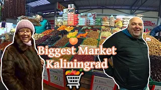 🇷🇺Biggest food market in Kaliningrad, Russia | Freshest fruit & veggies | They have it all! | Ep#15