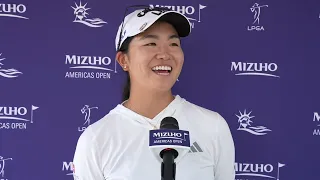 Rose Zhang Thursday Flash Interview 2023 Mizuho Americas Open