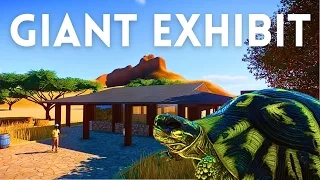 Making a GIANT Tortoise Exhibit for our Ethical Zoo