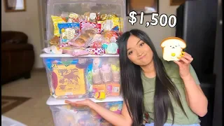 i spent $1500 on squishies from japan