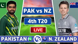 🔴Live: Pakistan vs New Zealand Live 4th t20 Only Scorecard | cricket 22 gameplay #cricketlive