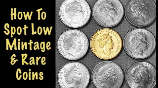 What does Low Mintage mean? How do you figure out if an Australian Coin is Rare or Scarce?