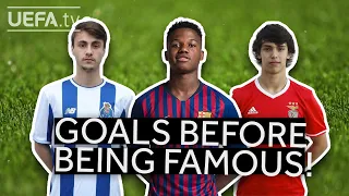 FÉLIX, VIEIRA, FATI: UEFA Youth League Goalscorers!