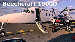 Rare Beechcraft 1900D | Braunschweig (EDVE) to Prague (LKPR) | Private Wings