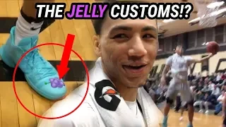 Jahvon Quinerly Wears JELLYFAM KICKS & Puts On A SHOW! Full Highlights 🍇