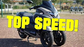 2022 YAMAHA TRICITY 300 - TOP SPEED + GPS