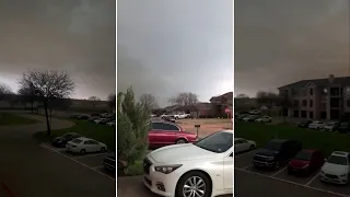 Tornado sirens ring in Dallas amid storm
