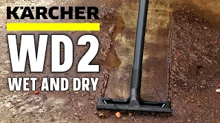 Karcher WD2 Wet and Dry Vacuum Cleaner Unboxing & Testing - 1.629 - 764.0