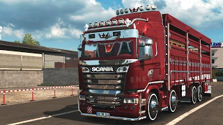 ETS 2 – Scania R500 Kırkayak Kamyon Modu