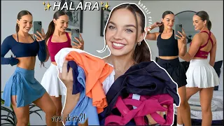 HONEST Halara Activewear Review |Skirts & tops| is it worth the hype???