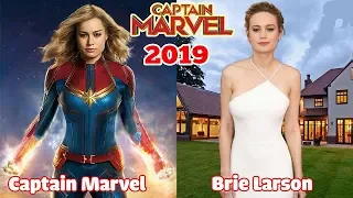 CAPTAIN MARVEL CAST IN REAL LIFE / АКТЕРЫ ИЗ "КАПИТАН МАРВЕЛ" В ЖИЗНИ