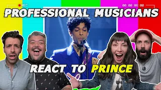 Professional Musicians React to PRINCE (WELCOME 2 AMERICA and KISS)