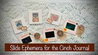 Making Ephemera for the Naturalist Cinch Journal - Slides
