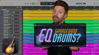 How to EQ GarageBand Drums (GarageBand Tutorial)