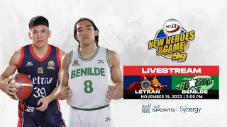 NCAA Season 99 |  BENILDE vs LETRAN (Men's Basketball)| LIVESTREAM - Replay