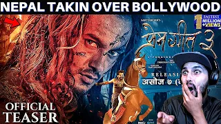 PREM GEET 3 NEW FULL Movie Official Teaser 2 (HINDI) NEPALI REACTION Ft. Pradeep Khadka