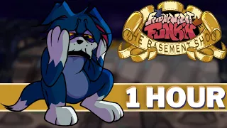 SHATTERED - FNF 1 HOUR Perfect Loop (VS Jerry Tom's Basement Show 2.0 Tom & Jerry Creepypasta)