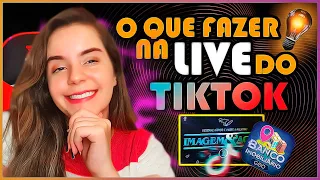 10 ideias de conteúdo para fazer na live do Tiktok!!