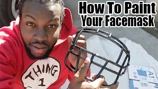 DIY - How To Paint Facemask