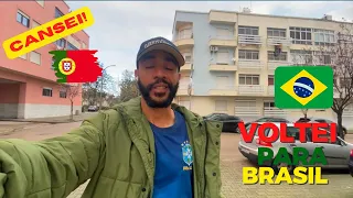 #PORTUGAL NÃO DA MAIS, CANSEI! VOLTEI PRA O BRASIL - 1 ano e 3 meses longe de casa #VLOG pt1