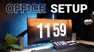 The DREAM Desk Setup and Office Tour - Modern & Simple! 2023