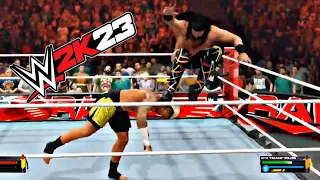 Solo Sikoa vs Seth Freakin Rollins Match Monday Night Raw Gameplay (WWE 2K23 GAMEPLAY)